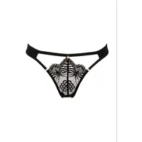 Tanga Enlace Moi – Kanten Tanga met Goudkleurige Details | Atelier Amour Maat S