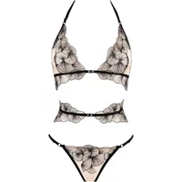 Harnas Menu Plaisir – Luxe Body Harness met Broderie Maat L