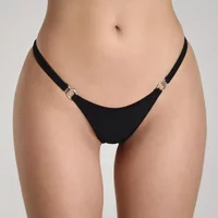 Lucky Cheeks | Bikini Black Beauty - Scrunch String Maat L