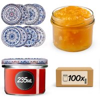 Słoiki na przetwory Tartu 235ml fi 82 mm 100szt + wieczko Bolesławiec