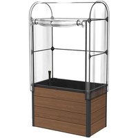 Szklarnia stojąca Keter Maple Green House, brązowa