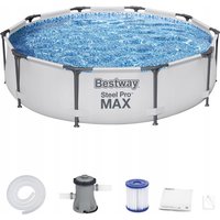 Basen stelażowy z pompą Bestway 56408