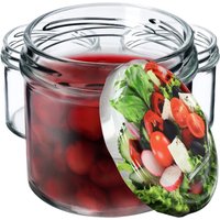 Słoiki Vigo 140ml 100szt fi 66 mm + wieczko "Mix warzyw"