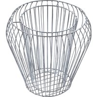 Donica stalowa gabionowa 42 x 38 cm