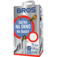 Bros Siatka na okno na owady 150 x 180 cm biała