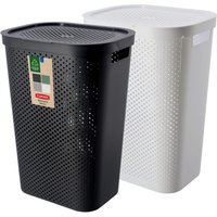 Kosze z pokrywą Curver Infinity 60L mix kolorów, 2szt.
