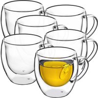 Kubki termiczne z podwójną ścianką Forli 250 ml, 6 szt.