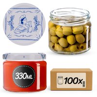 Słoiki na przetwory Sonka 330ml fi 82 mm 100szt + wieczko Makatka