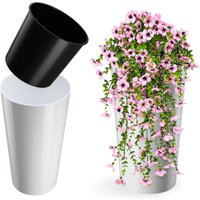 Doniczka na kwiaty Merag 30cm biała