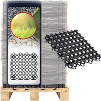 Kratka parkingowa 50 x 50 cm 252 szt., czarna
