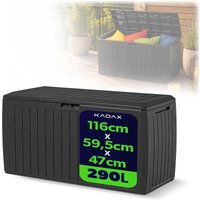 Skrzynia ogrodowa Amfisa 290L, antracyt