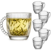 Kubek Huete 340ml ryflowany 6 szt.