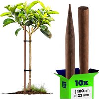 Podpora do roślin drewniana Utre palik impregnowany 23 mm x 100 cm 10 szt.