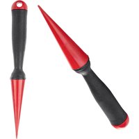 Pikownik dołownik ogrodniczy z trzonkiem 26cm czerwony