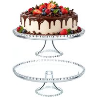 Patera na ciasto tort Assa z kuleczkami dekoracyjna 32cm
