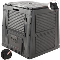 Kompostownik ogrodowy Keter 470L, czarny