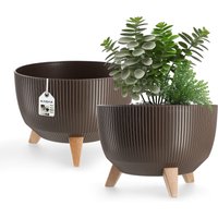 Misa na kwiaty Milis 33 cm, mokka