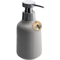 Dozownik na mydło z pompką Mataro 200 ml, szary