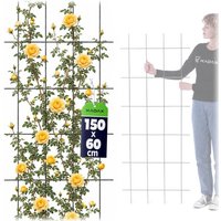 Drabinka ogrodowa Russi na kwiaty 150 cm, czarny
