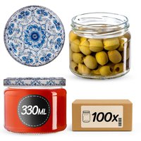 Słoiki na przetwory Sonka 330ml fi 82 mm 100szt + wieczko Ceramics 2