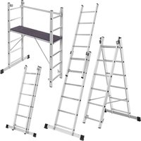 Aluminiowe rusztowanie drabinowe Vadans 270 cm