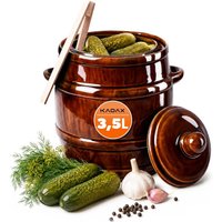 Beczka hermetyczna kamionkowa Helios 3,5L