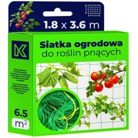 Siatka ogrodowa do roślin pnących Loudun 1.8 x 3.6 m zielona