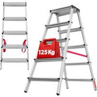 Drabina aluminiowa dwustronna Telti 5 stopni