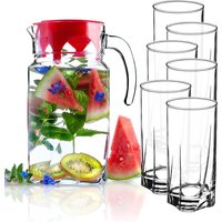 Zestaw szklanek Meco 380 ml 6 szt + Dzbanek 1,7L