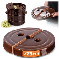 Kamień dociskowy kamionkowy Helios 23 cm, 2szt