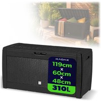 Skrzynia ogrodowa Weria 310L, antracyt