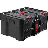 Skrzynka z 2 szufladami Keter Stack 'N' Roll 37,1L