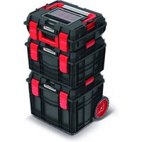 KISTENBERG Zestaw Skrzyń narzędziowych C Block ALU LOG 3w1 85 - KXCAS454085 - szary
