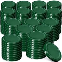 Metalowe wieczka do słoików Sturko 200szt fi 89 mm zielone