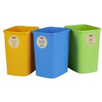 Kosz na śmieci Curver Flip Bin 3 x 25L, wielokolorowy