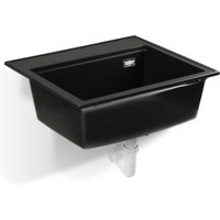 Zlew granitowy Gospo Modern, czarny