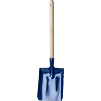 Stalowa łopatka do popiołu Horn 62 cm, niebieska