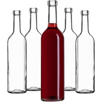 Butelka na wino Biagio 750ml biała bez korka 30 szt.