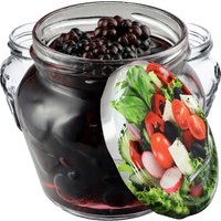 Słoiki Kemi 200ml 100szt fi 66 mm + wieczka "Mix Warzyw"