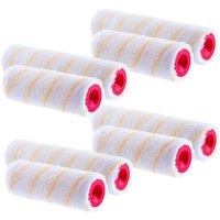 Wałki malarskie Paxson w żółte paski 20 + 25 cm x 4 szt.
