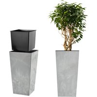 Donica ogrodowa Pesaro 35cm szary beton