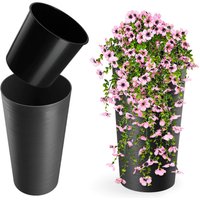Doniczka na kwiaty Merag 30 cm grafit