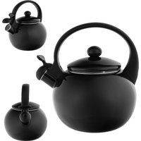 Czajnik emaliowany Cusset 2.2L Czarny
