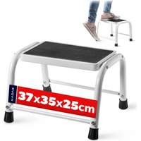 Taboret stalowy warsztatowy Strom 37 x 35 x 25 cm 150 kg