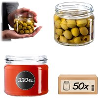 Słoiki Sonka 330ml 50szt fi 82 mm bez wieczka