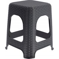 Taboret kuchenny Habol 45 x 26 cm, antracyt