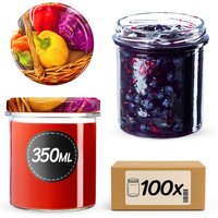 Słoiki na przetwory Avila 350ml fi 82 mm 100szt + wieczko Warzywa