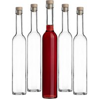 Butelka z korkiem Turcio 0,5L z korkiem fi18.5, 6 szt.