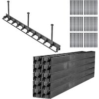 Obrzeże ogrodowe Raberg 102 x 5,8 cm, 20 szt + kotwy 60 szt.