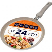 Patelnia do naleśników 24 cm, beżowa